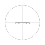 Reticle with 100 divisions in 10mm (Ø25mm)