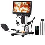 BRESSER WiFi 1080P Digital Microscope 2L with LCD Screen