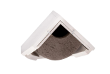 Gable End and Apex House Martin Nest