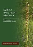 Surrey Rare Plant Register