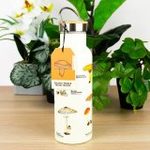 Mushroom Double-Walled Stainless Steel Flask