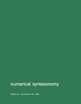 Numerical Syntaxonomy