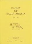 Fauna of Saudi Arabia, Volume 7