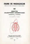 Faune de Madagascar: Fasc. 40 - Insectes: Coléoptères Cerambycidae Parandrinae et Prioninae