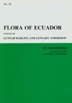 Flora of Ecuador, Volume 25, Part 133: Begoniaceae