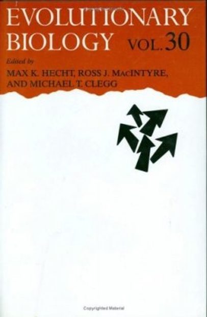 Evolutionary Biology, Volume 30