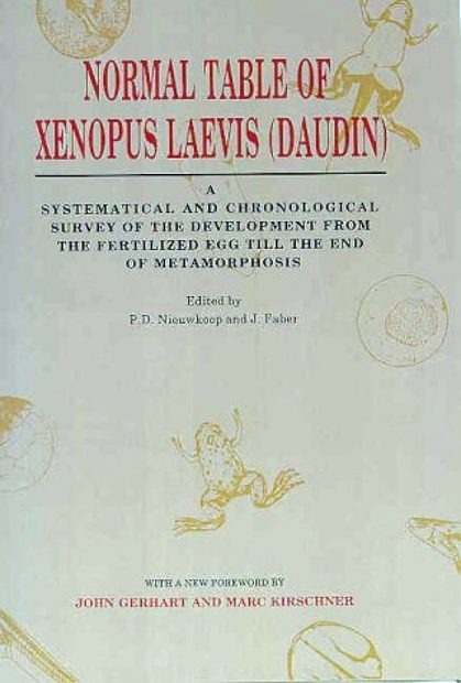 Normal Table of Xenopus Laevis (Daudin)