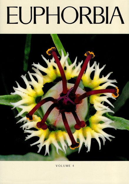Euphorbia Journal: Volume IV