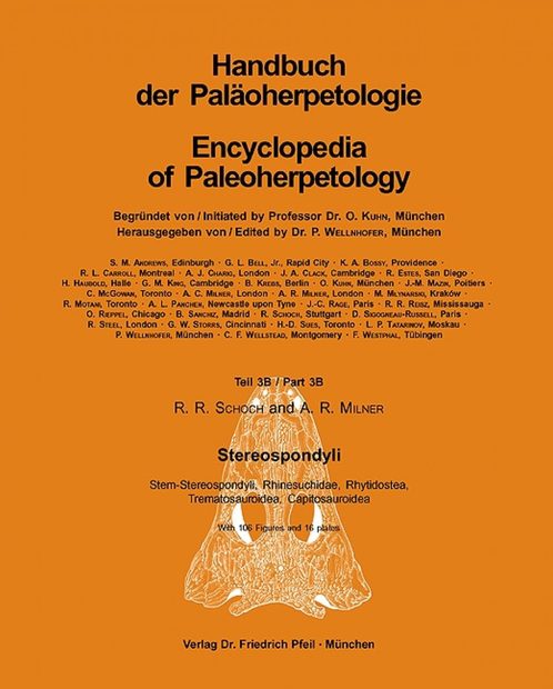 Encyclopedia of Paleoherpetology, Part 3B: Stereospondyli