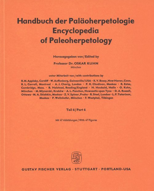 Encyclopedia of Paleoherpetology, Part 6: Cotylosauria [German]