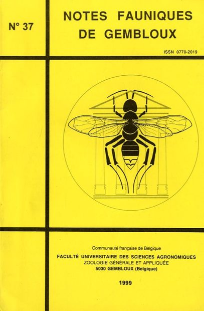 Notes Fauniques de Gembloux, Volume 37: Hymenopteres Sphecides Crabroniens d'Amerique Latine du Genre Podagritus Spinola, 1851 [Hymenoptera Sphecidae Crabroniens of Latin America of Genus Podagritus Spinola, 1851]