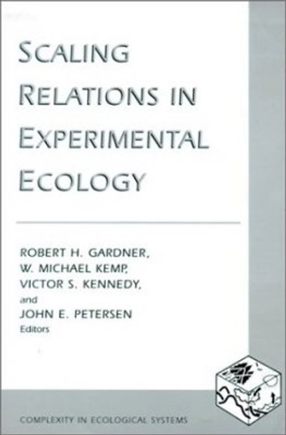 Scaling Relations in Experimental Ecology