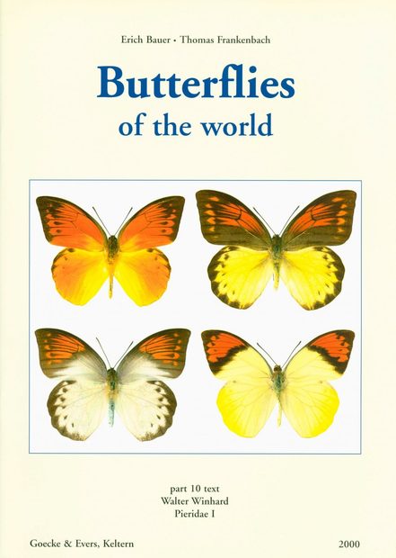 Butterflies of the World, Part 10: Pieridae (2-Volume Set) | NHBS ...