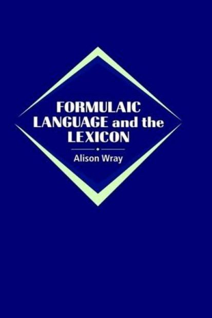 Formulaic Language and the Lexicon