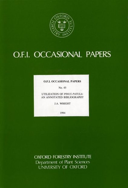 Utilization of Pinus Patula