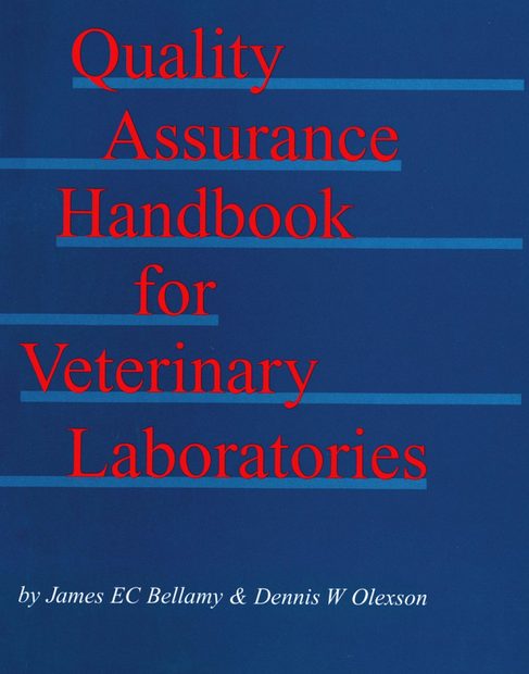 Quality Assurance Handbook for Veterinary Laboratories