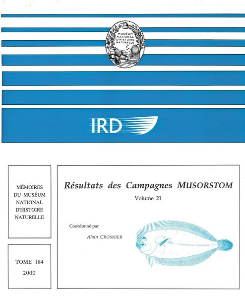 Résultats des Campagnes MUSORSTOM, Volume 21 [Memoires du Museum National d'Histoire Naturelle, Volume 184]