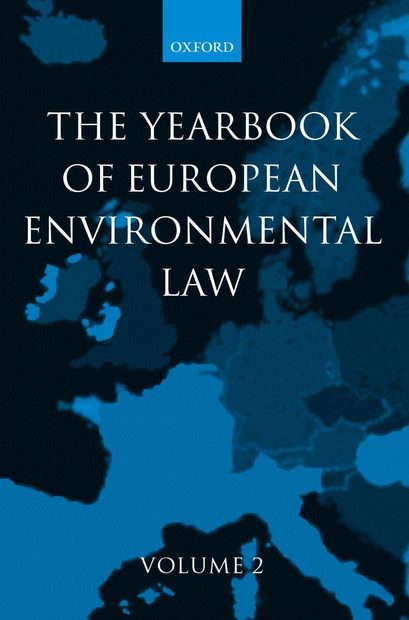 Yearbook of Environmental Law, Volume 2