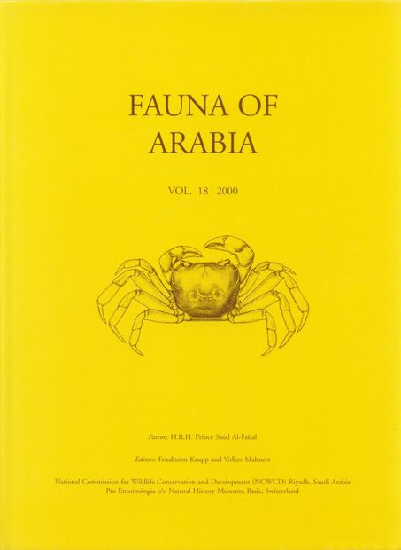 Fauna of Arabia, Volume 18