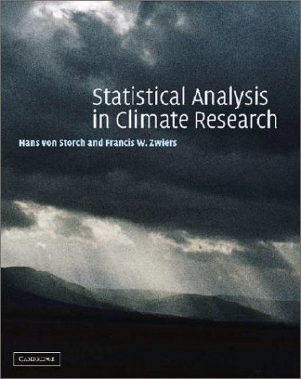 statistical analysis in climate research