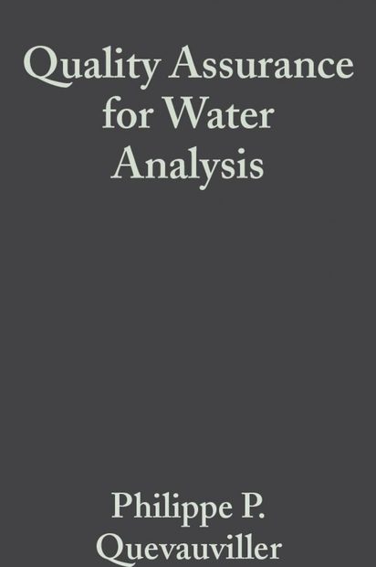 Quality Assurance for Water Analysis