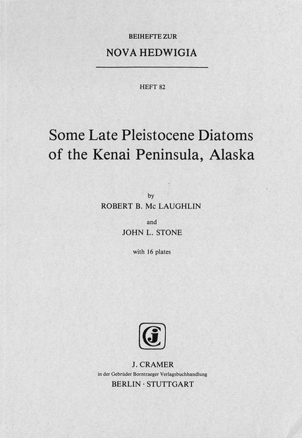 Some Late Pleistocene Diatoms of the Kenai Peninsula, Alaska