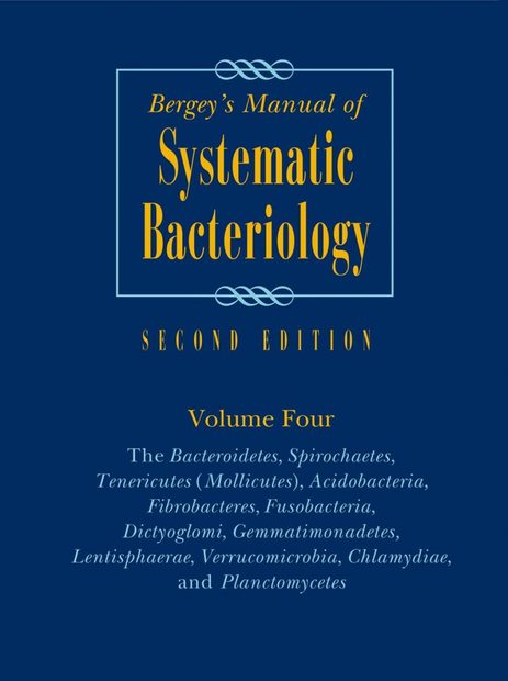 Bergey's Manual of Systematic Bacteriology, Volume 4