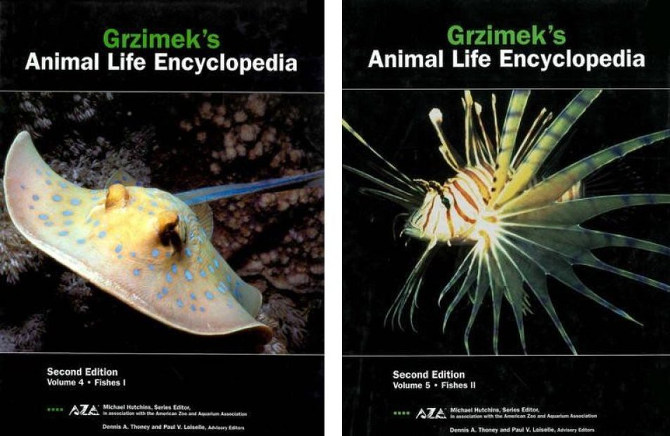 Grzimek's Animal Life Encyclopedia, Volumes 4-5: Fishes