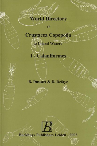 World Directory of Crustacea Copepoda of Inland Waters, Volume 1