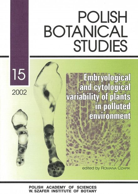 Embryological and Cytological Variability of Plants in Polluted Environment