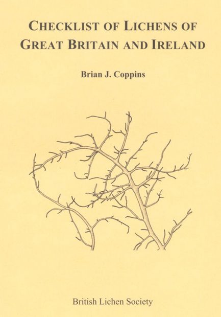 Checklist of Lichens of Great Britain and Ireland