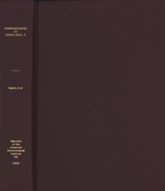 The Ichneumonidae of Costa Rica Volume 4