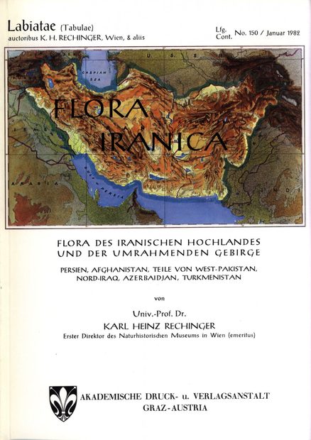 Flora Iranica, Volume 150 (Tabulae): Labiatae [German / Latin]