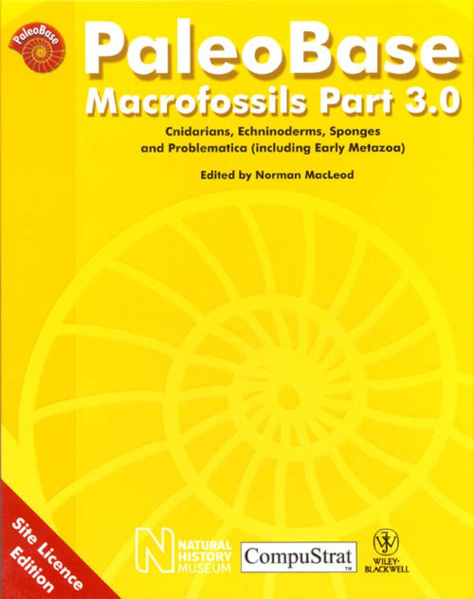 Macrofossils Single User Part 3.0 PaleoBase