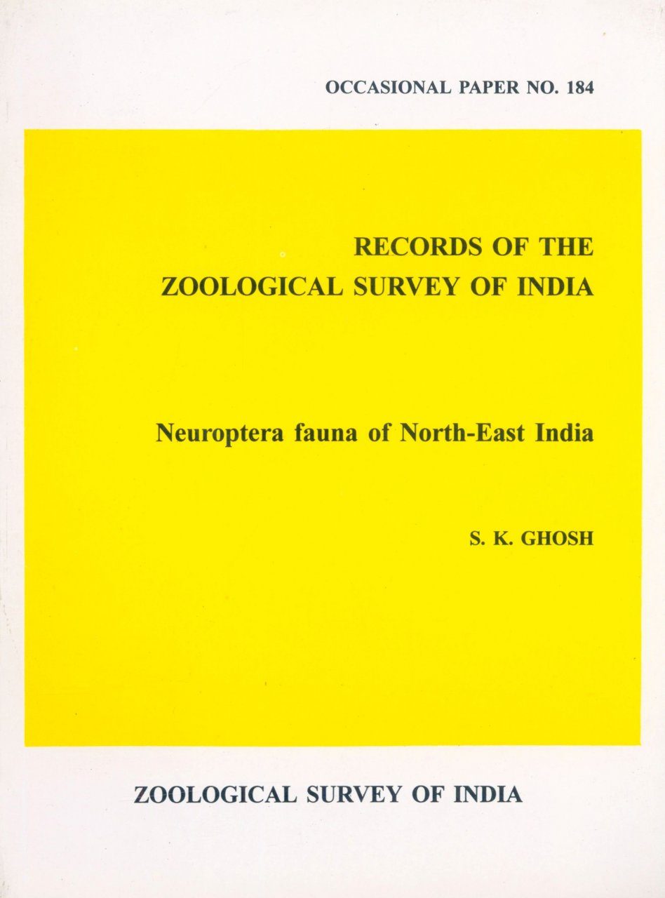 NHBS　Professional　North-East　of　Academic　India　Books　Neuroptera　Fauna