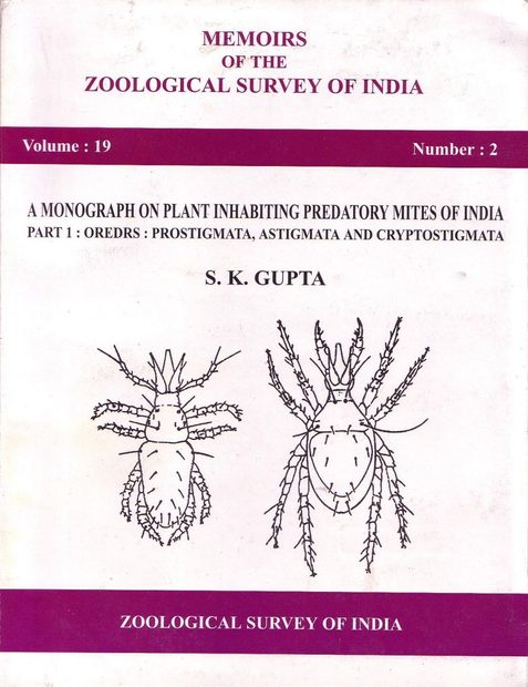 A Monograph on Plant Inhabiting Predatory Mites of India, Part 1