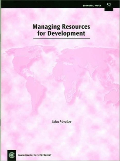 Managing Resources for Development