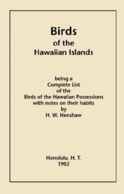 Birds of the Hawaiian Islands