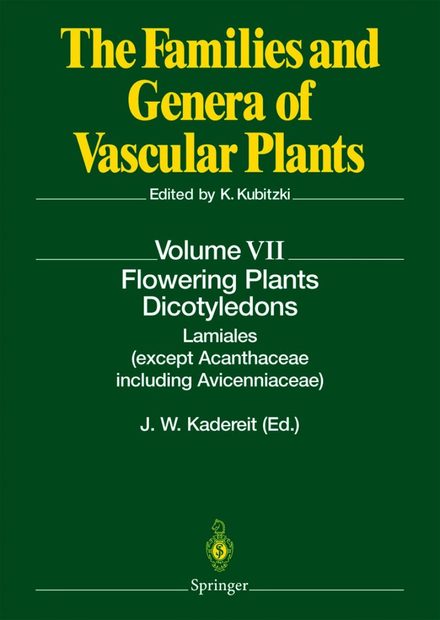 The Families and Genera of Vascular Plants, Volume 7