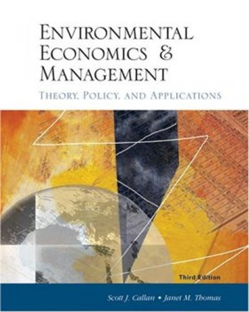 Environmental Economics and Management