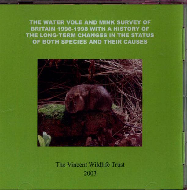 The Water Vole and Mink Survey of Britain 1996-1998 with a History of the Long-Term Changes in the Status of Both Species and their Causes