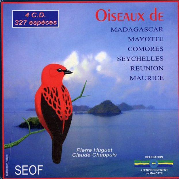 Bird Sounds of Madagascar, Mayotte, Comoros, Seychelles, Reunion, Mauritius and Rodrigues / Oiseaux de Madagascar, Mayotte, Comores, Seychelles, Reunion, Maurice (4CD)