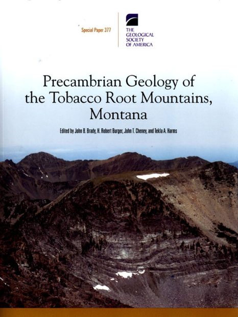 Precambrian Geology of the Tobacco Root Mountains, Montana