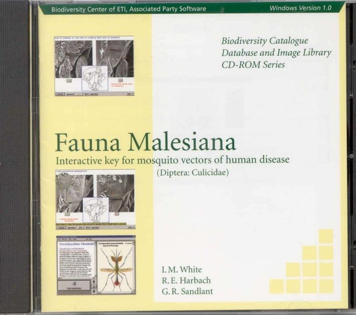 Fauna Malesiana - Interactive Key for Mosquito Vectors of Human Disease Diptera: Culicidae (CD-ROM)