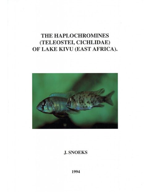 The Haplochromines (Teleostei, Cichlidae) of Lake Kivu (East Africa)