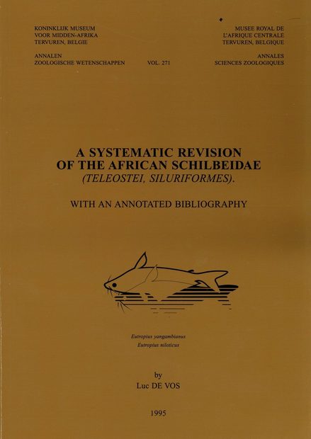 A Systematic Revision of the African Schilbeidae (Teleostei, Siluriformes)