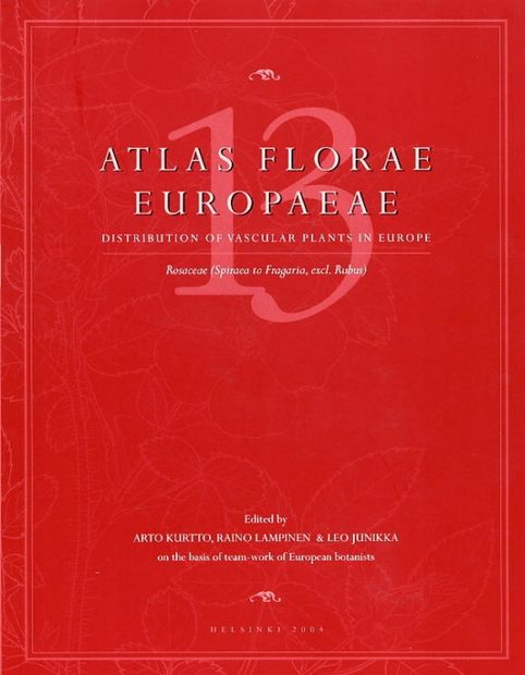 Atlas Florae Europaeae, Volume 13 [English]