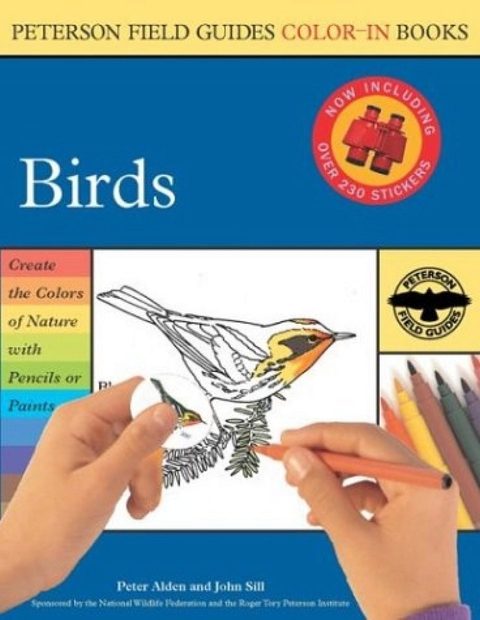 Birds: Peterson Field Guide Color-In Books