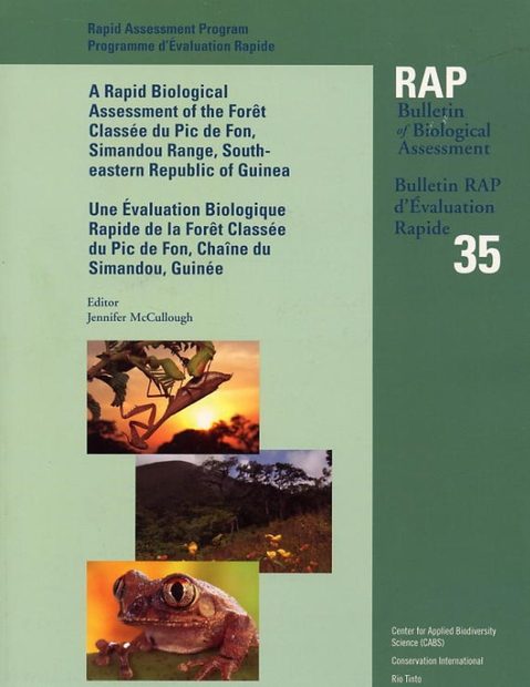 A Rapid Biological Assessment of the Foret Classee du Pic de Fon, Simandou Range, South-Eastern Republic of Guinea