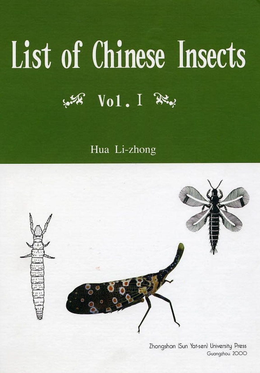 List Of Chinese Insects Volume 1 Nhbs Academic